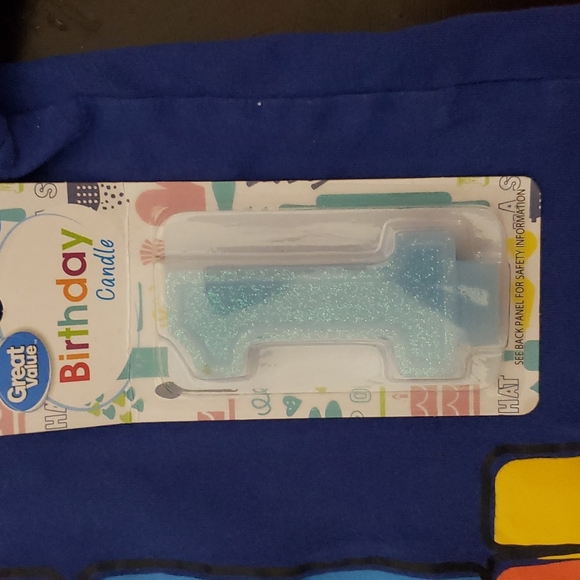 Boy turning 1 Year Old with Birthday candle - Picture 3 of 5